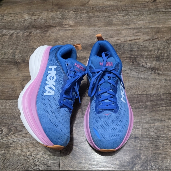 HOKA One Bondi 8 Sneaker Women Size 8.5D Wide - Picture 2 of 14